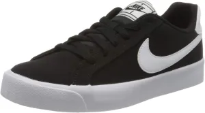 Nike Women's Low-Top Sneakers, Black White, 8.5