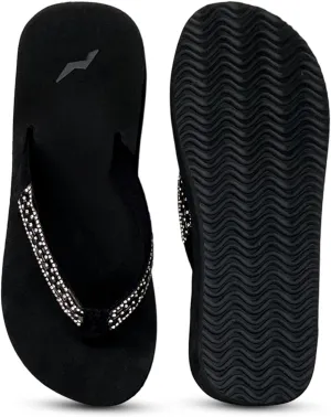 NORTY Womens Casual Flip Flop Thong Sandals For Beach, Pool or Everyday