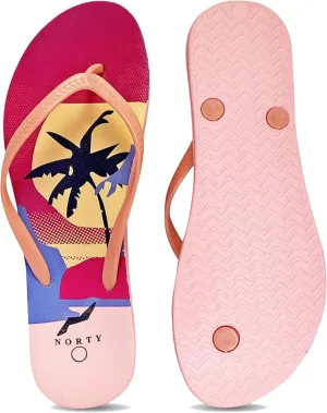 NORTY Women's Easy to Wear Casual EVA Flip Flop Sandal