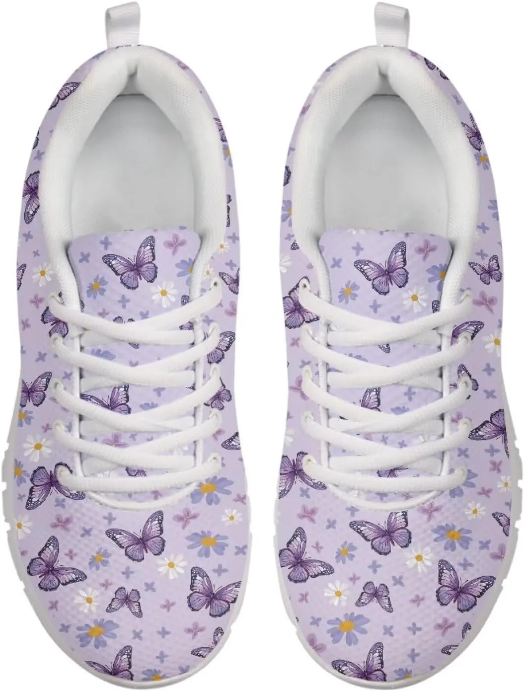 Novelty Walking Shoe Plus Size Lace Up Shoes for Women Daily Lightweight Outdoor Sneaker Soft Womens Tennis Sneakers