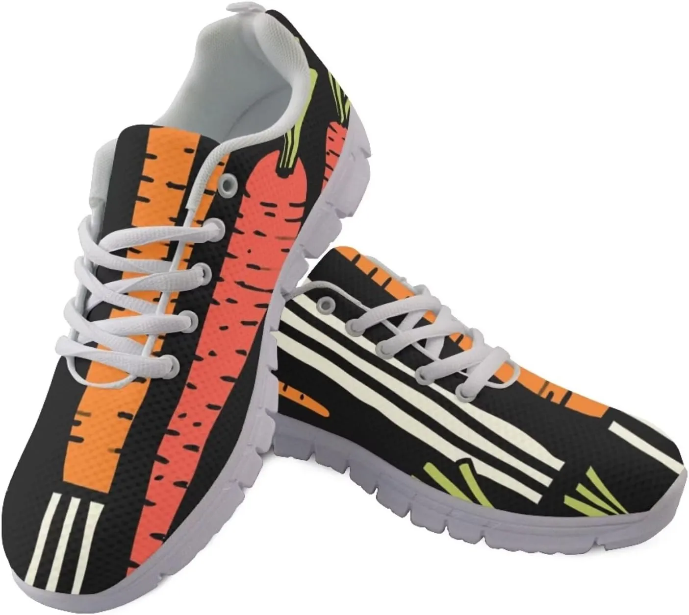 Novelty Walking Shoe Plus Size Lace Up Shoes for Women Daily Lightweight Outdoor Sneaker Soft Womens Tennis Sneakers