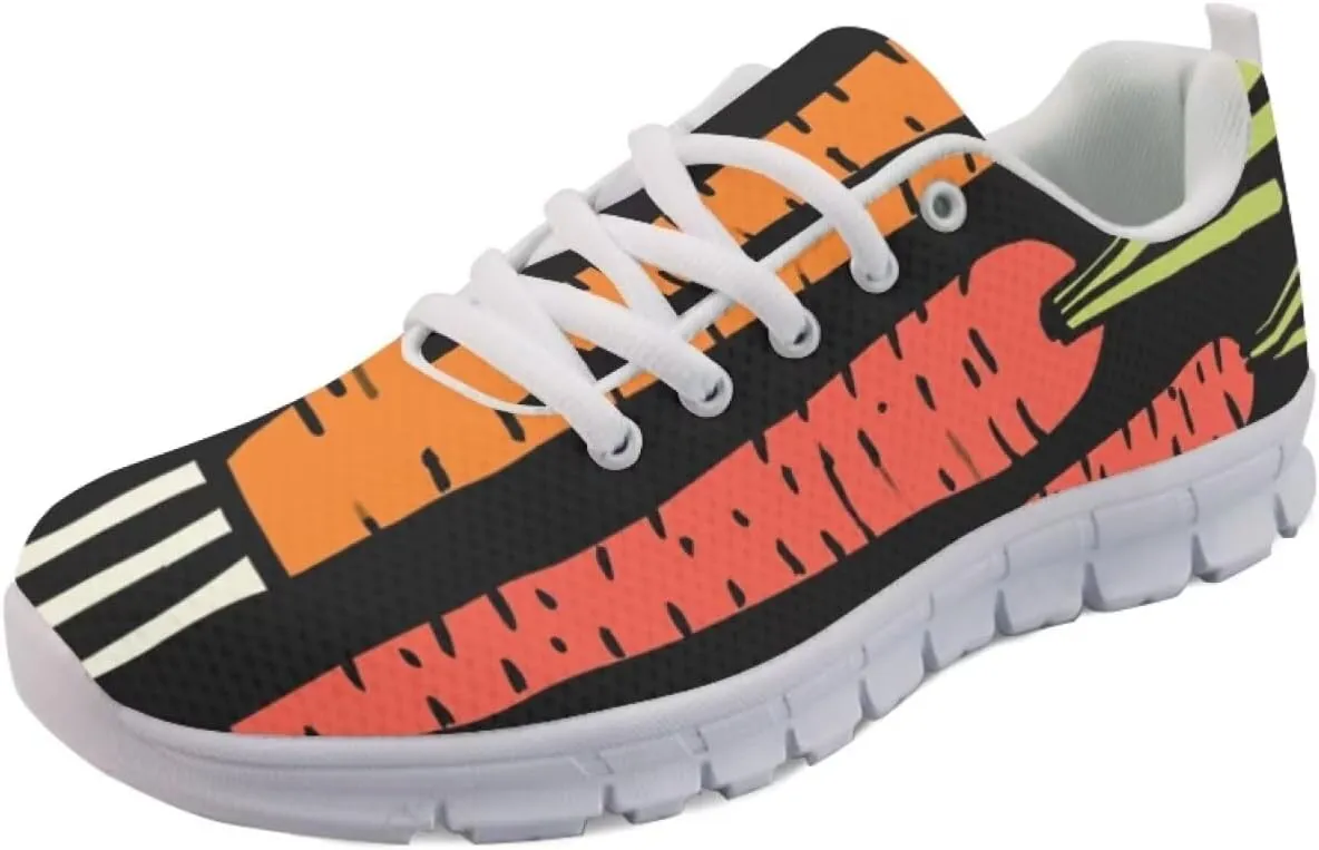 Novelty Walking Shoe Plus Size Lace Up Shoes for Women Daily Lightweight Outdoor Sneaker Soft Womens Tennis Sneakers
