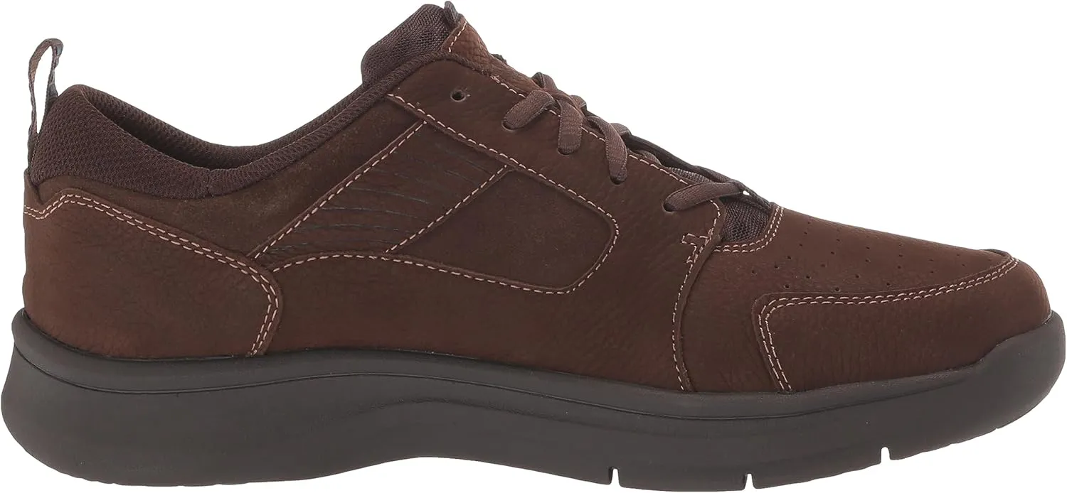 Nunn Bush Men's Mac Moccasin Toe Oxford Lightweight Comfortable Leather Walking Shoe Lace Up