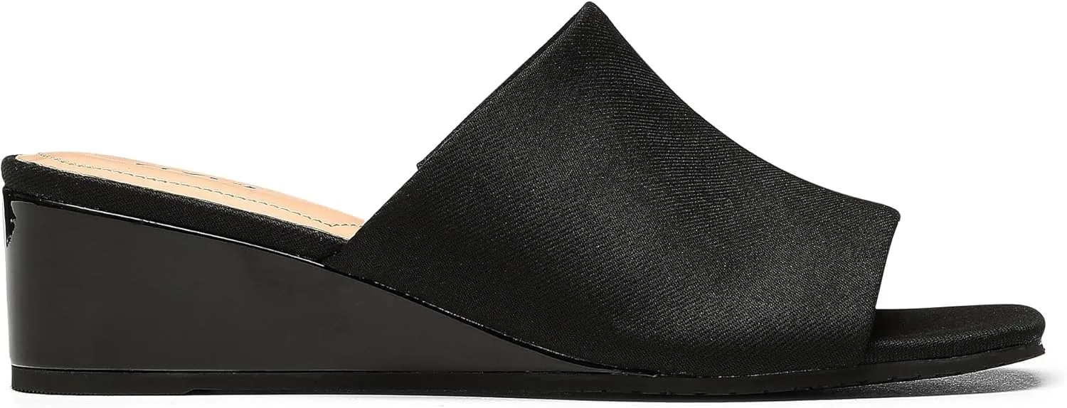 NYDJ Women's Comfortable And Designer Slip-on Mules In Wedge Heels