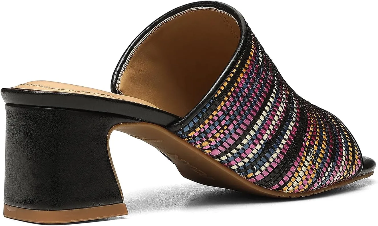 NYDJ Women's Comfortable And Designer Slip-on Mules In Wedge Heels