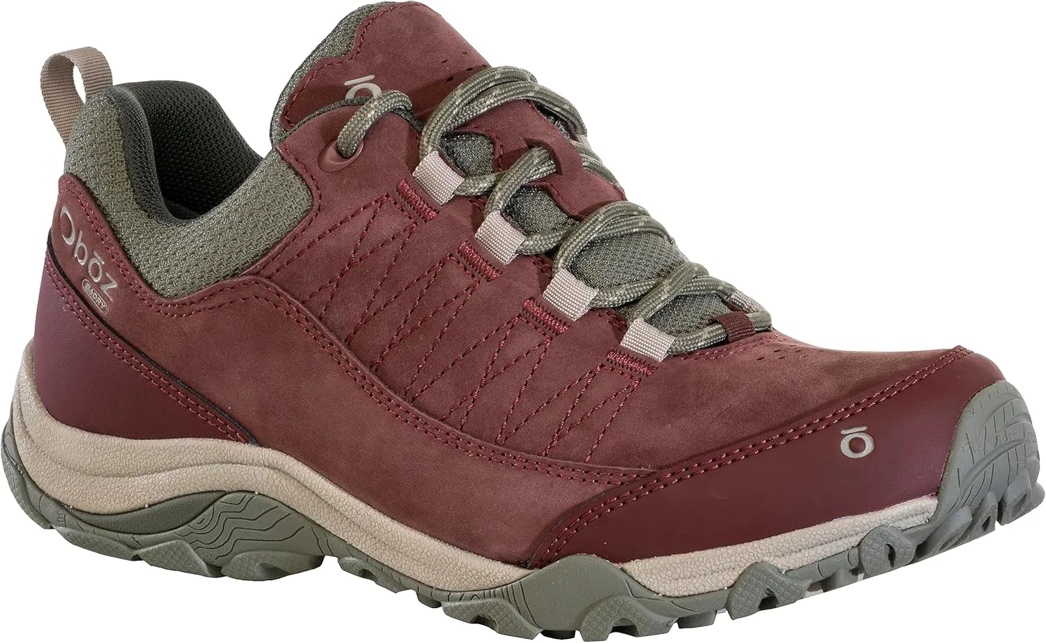 Oboz Women's Ousel Low B-Dry Waterproof Hiking Shoe