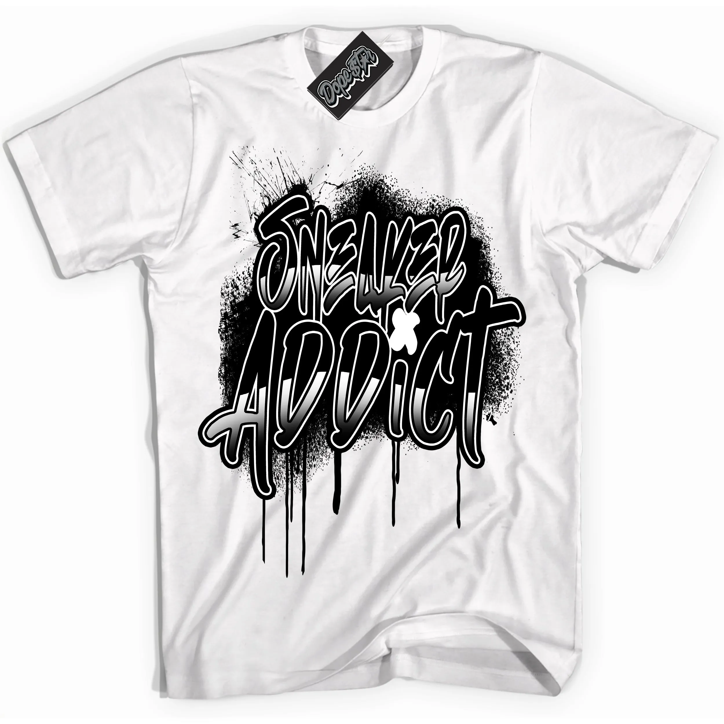Off Noir Toe 1s Sneaker Shirt Sneaker Addict Graphic