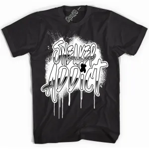 Off Noir Toe 1s Sneaker Shirt Sneaker Addict Graphic