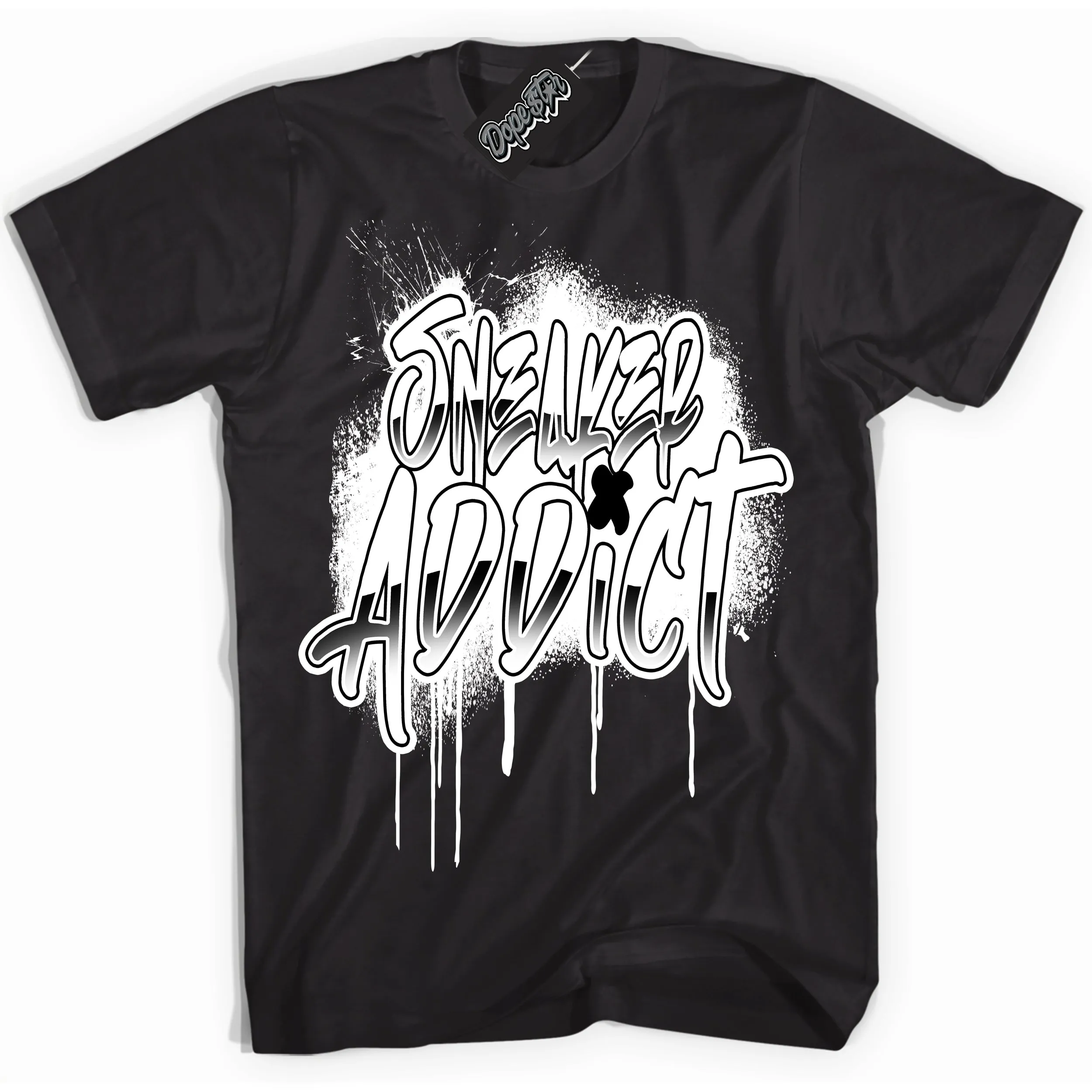 Off Noir Toe 1s Sneaker Shirt Sneaker Addict Graphic