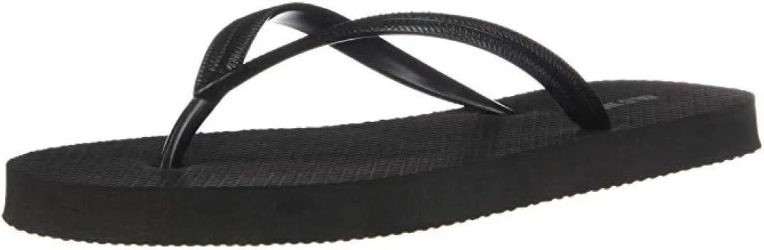 Old Navy Women Beach Summer Casual Flip Flop Sandals (9, Black)