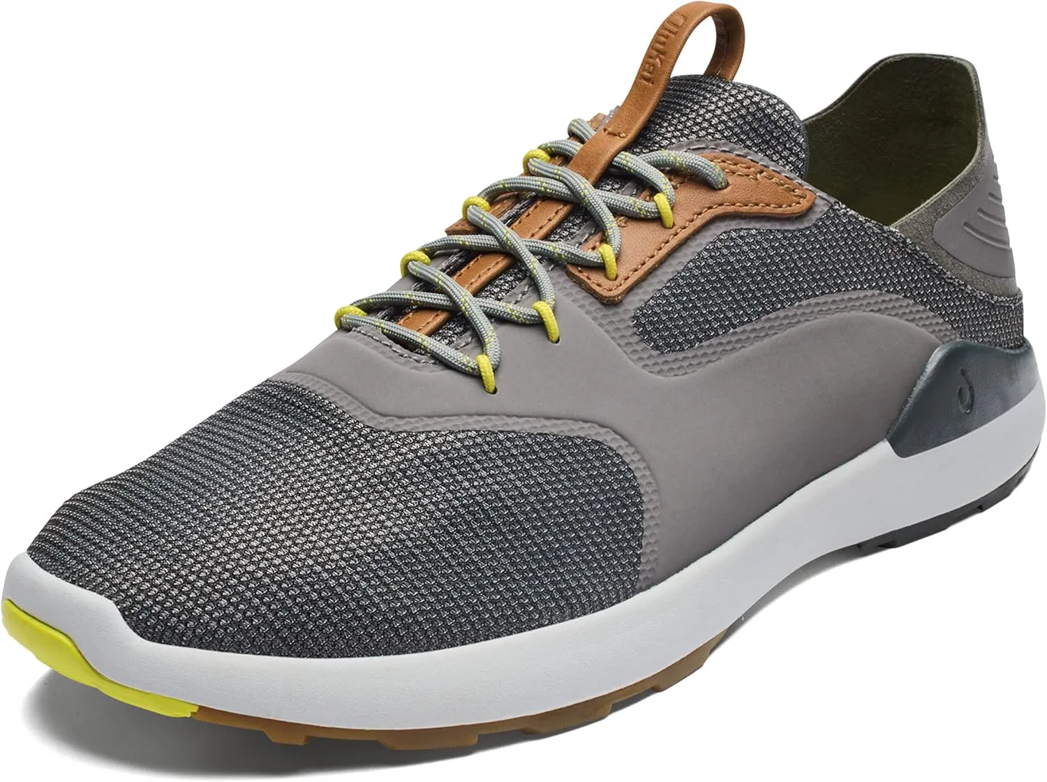 OLUKAI Nihoa Lī Men's Sneaker, Breathable Mesh & Lightweight, Removable & Washable Footbed & Ultra-Soft Comfort Fit