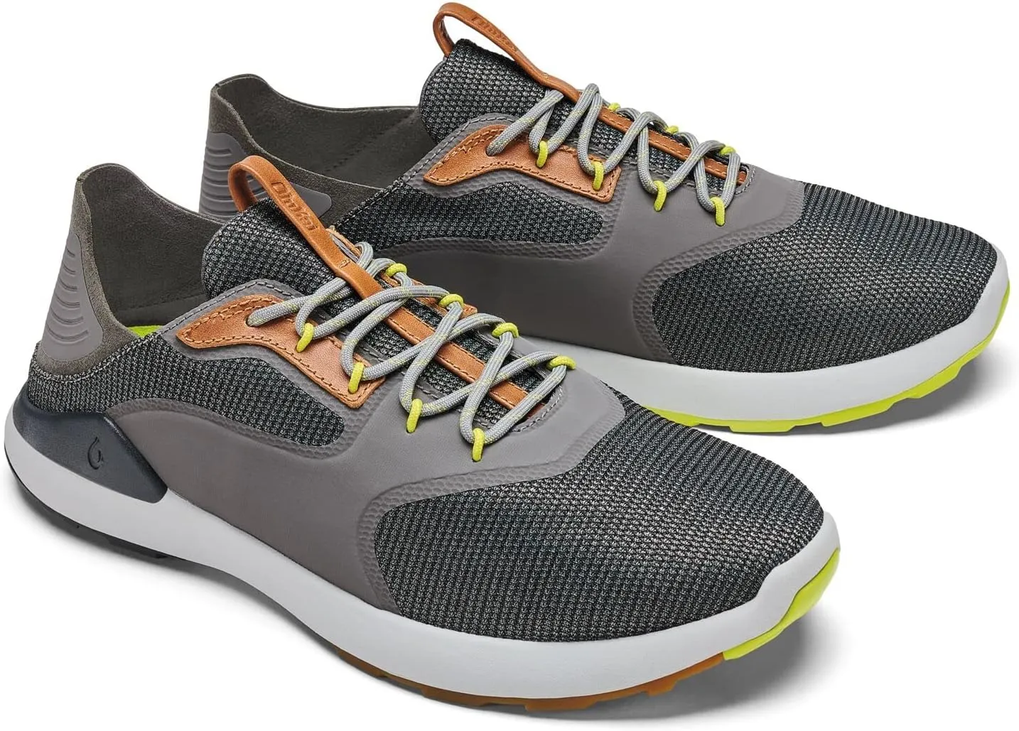 OLUKAI Nihoa Lī Men's Sneaker, Breathable Mesh & Lightweight, Removable & Washable Footbed & Ultra-Soft Comfort Fit
