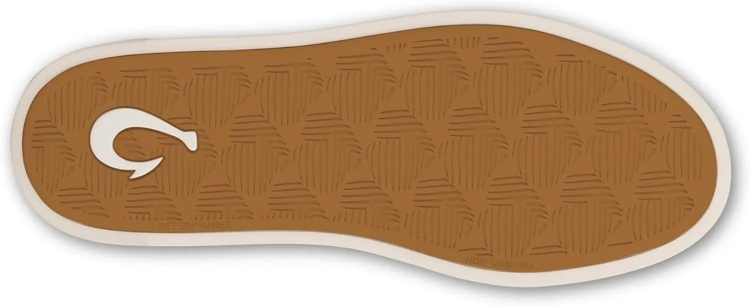 OLUKAI Pehuea Li 'ILI Women's Everyday Leather Sneakers, Casual & Versatile Shoes with Drop-in Heel, Soft & Premium Materials, All-Day Comfort & Support