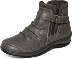 Orthofeet Women's Orthopedic Leather Heidi Boot