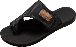 Orthopedic Sandals for Women Arch Support Walking Sandals Mesh Flip Flops Womens Comfortable Breathable Mesh Flipflops Beach Summer Slippers Slip on Shoes Indoor Outdoor