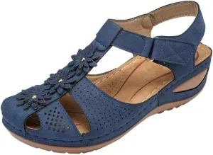 Orthopedic Slides for Women with Arch Support Summer Sandals Comfortable Walking Shoes Lightweight Adjustable Straps Beach Casual Outdoor Recovery Footwear