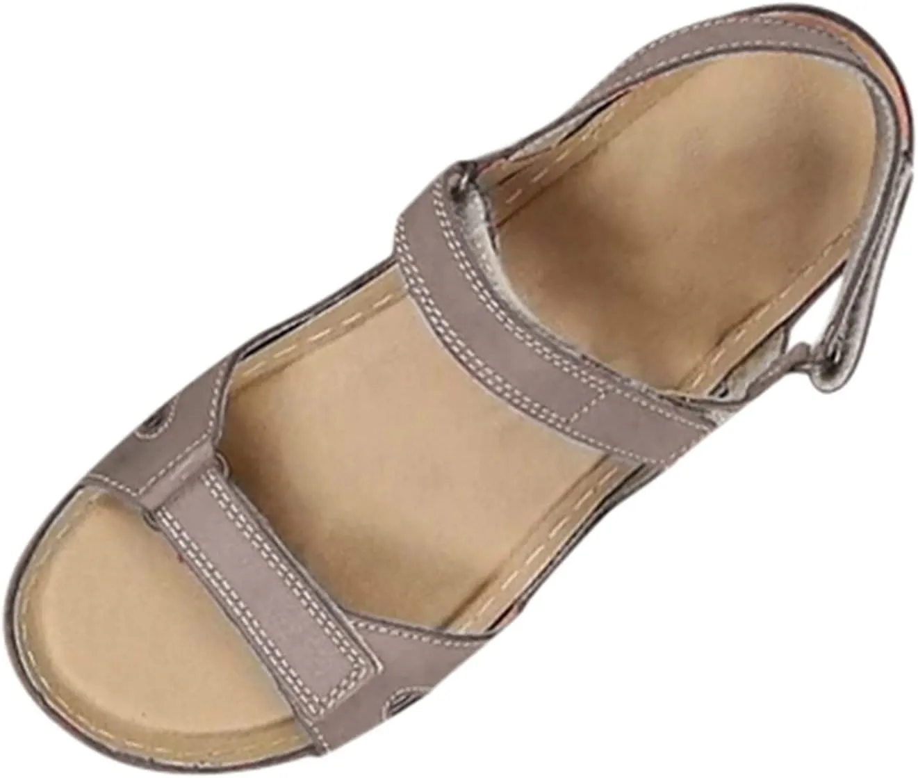 Orthotic Sandals for Women Extra Wide Flip Flops Beach Non Slip Wedge Sandal Dressy Wide Arch Support Shoes for Womens Wedge Shoes Slip On Dressy Wedge Orthopedic Shoe for Woman