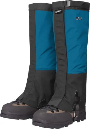 Outdoor Research Men's Crocodile Gaiters, Cascade/Black, X-Large