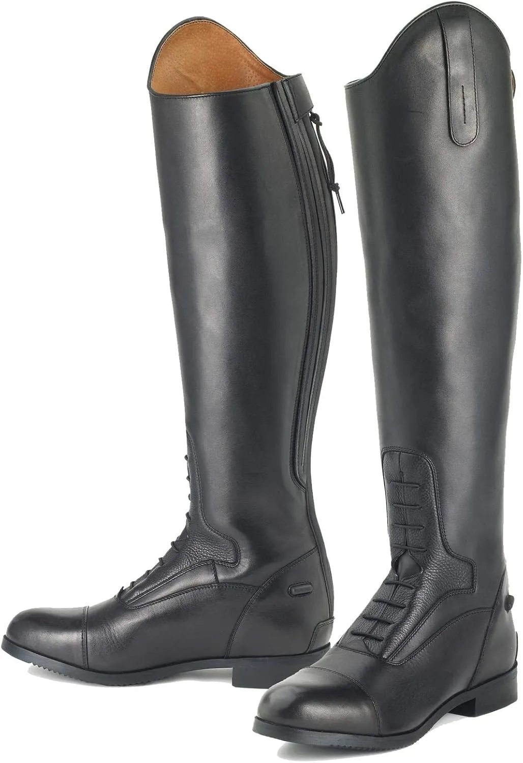 Ovation Women's Comfortable Durable Equestrian Horse Riding Tall Classic Toe Leather Flex Sport Field Boot