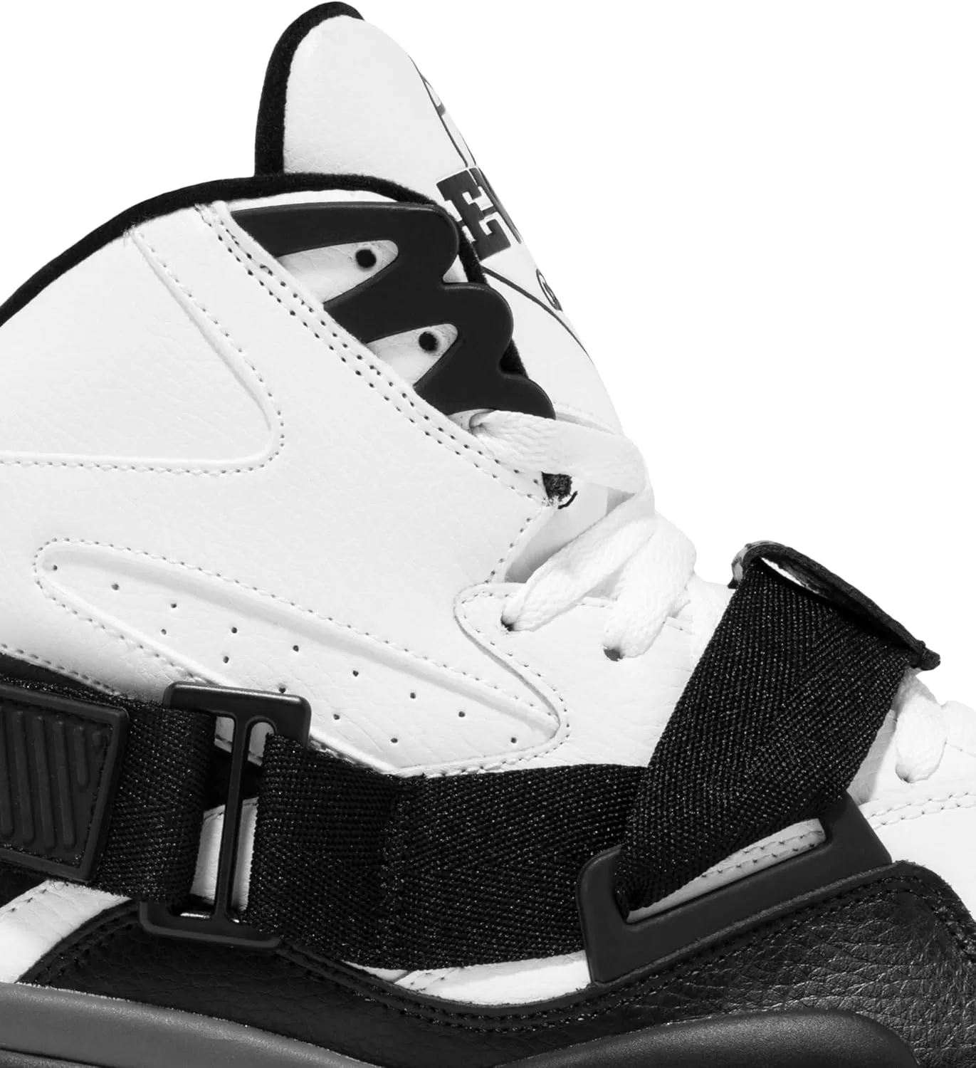 PATRICK EWING Athletics Concept OG Basketball Sneakers, Men's White/Black/Grey - Retro High-Top