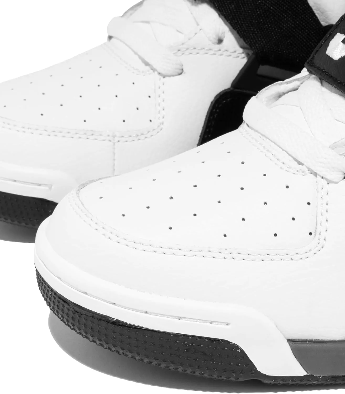 PATRICK EWING Athletics Concept OG Basketball Sneakers, Men's White/Black/Grey - Retro High-Top