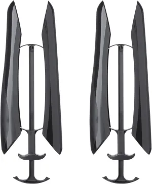 Pedag Boot Shapers | German Made Boot Inserts for Tall Boots | Gently Smoothes out Creases | Ideal Boot Trees for Men and Women | Black | 14 inch | 1 pair