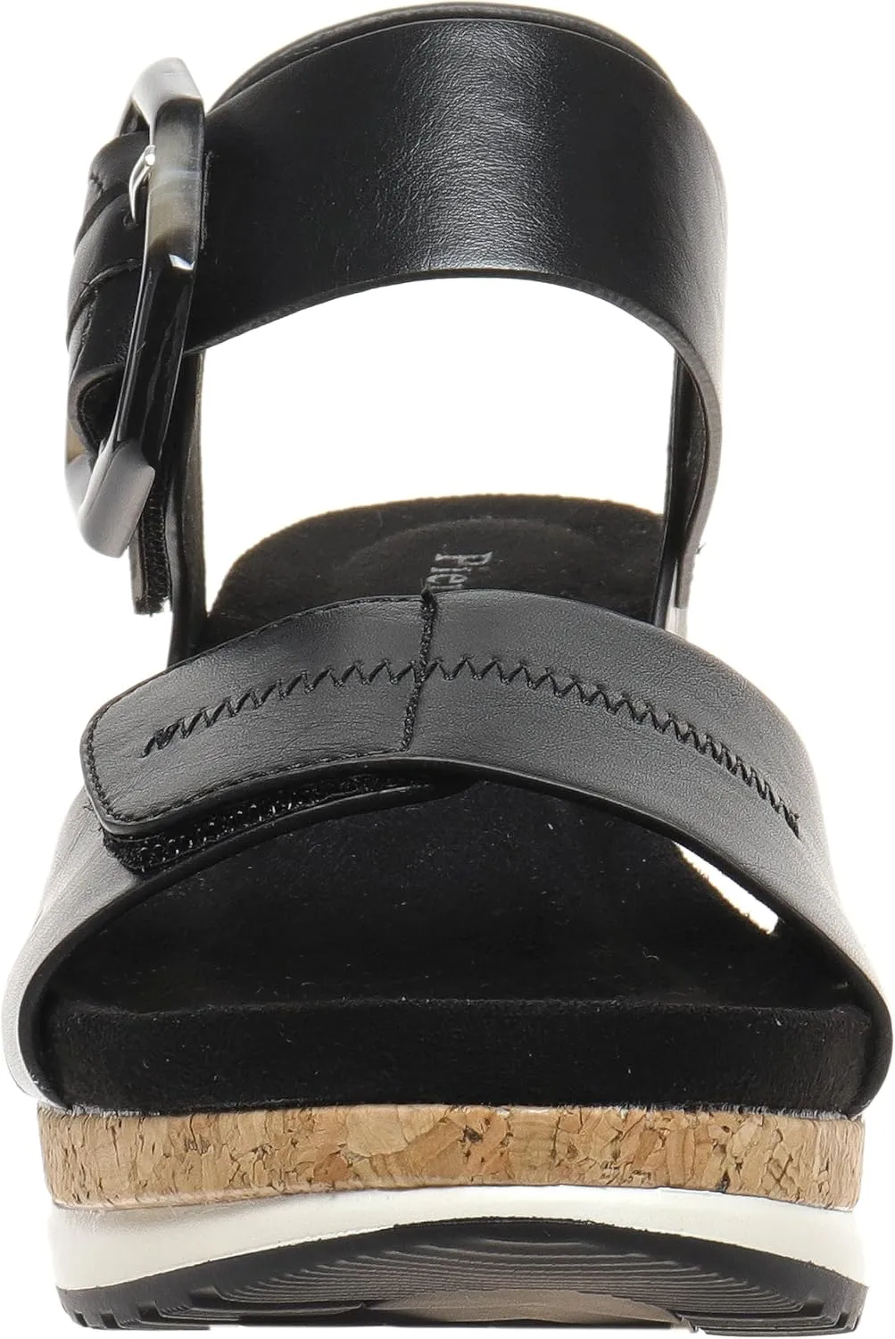 Pierre Dumas Lyra-2 Women's Platform Wedge Adjustable Hook and Loop Comfortable Fashion Sandal