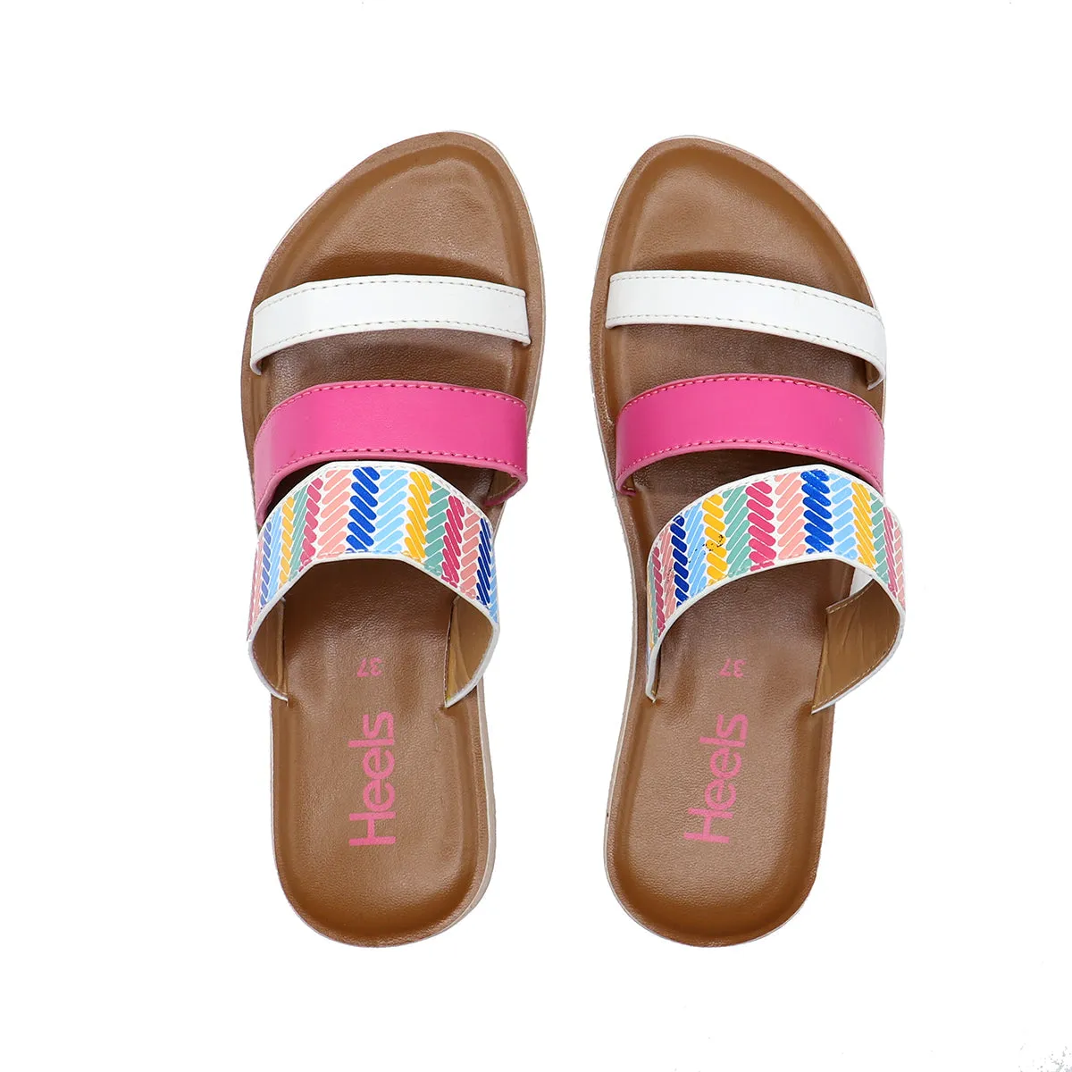 Pink Casual Slipper L00002025