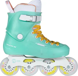 Powerslide Zoom Baby Blue 80 Inline Skates Unisex for Men and Women in Blue, 80 mm/85A Wheels, ABEC 7 Bearings, Item No.: 908403