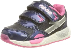 Primigi Kids Girl's 84470 (Toddler/Little Kid) Navy/Fuchsia EU 20 (US 5 Toddler) M