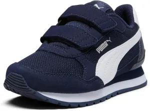 PUMA Unisex-Child St Runner Hook and Loop Sneaker
