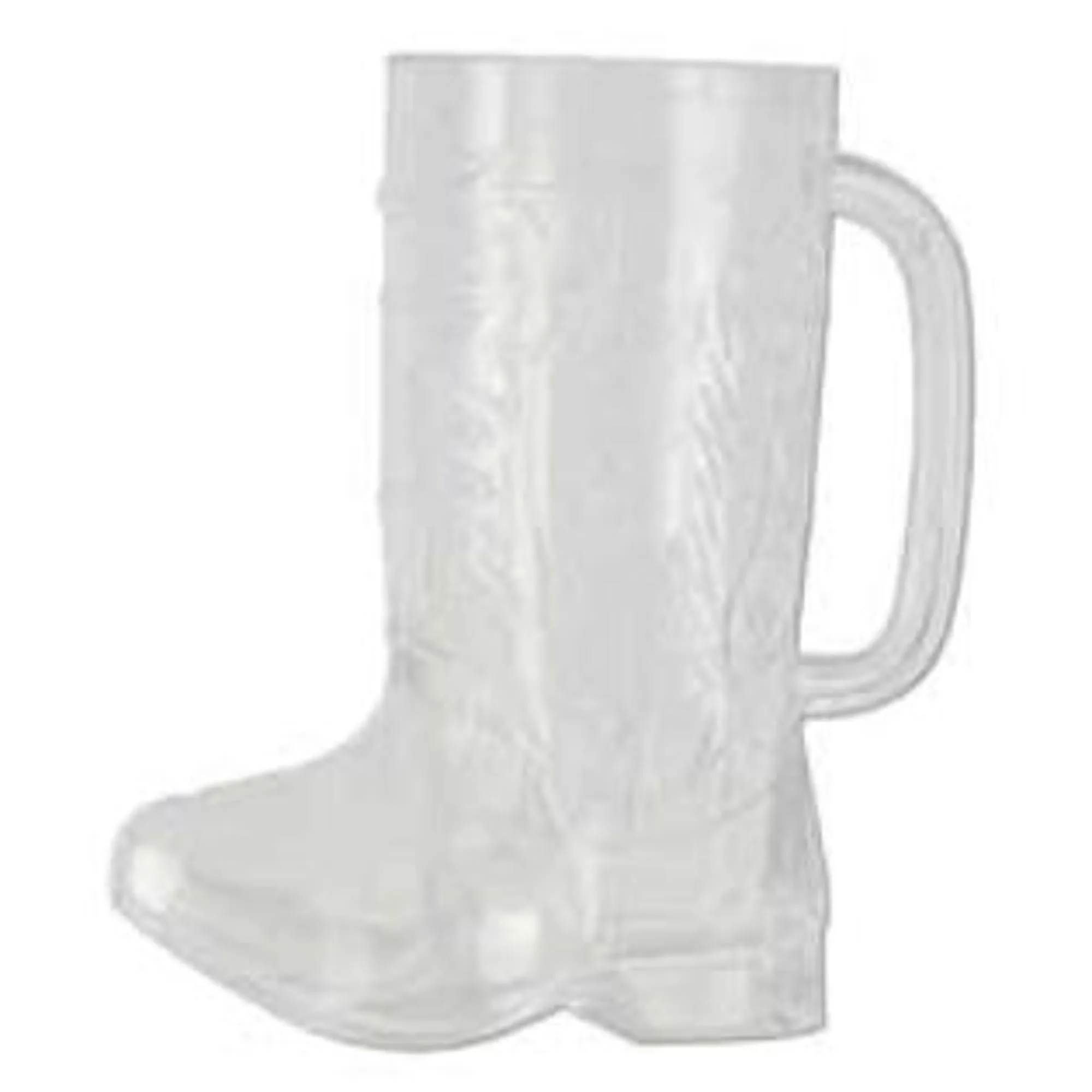 "Quirky Plastic Cowboy Boot Cup - 17Oz Capacity"