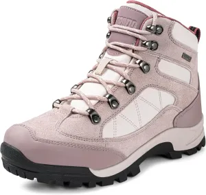 R CORD Womens Hiking Boots Breathable Hiking Boots Womens Waterproof Ankle Support Athletic Outdoor Non-slip Durable Hiking Boot for Outdoors