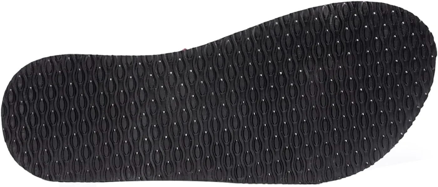 Ranberone Women's Yoga Mat Flip Flops Casual Flat Summer Beach Sandals