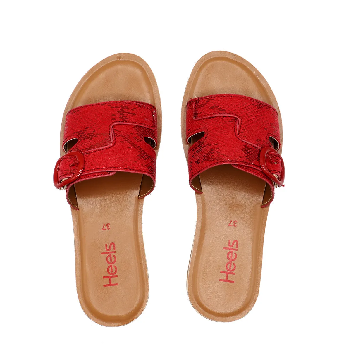 Red Casual Flip-Flop 002083