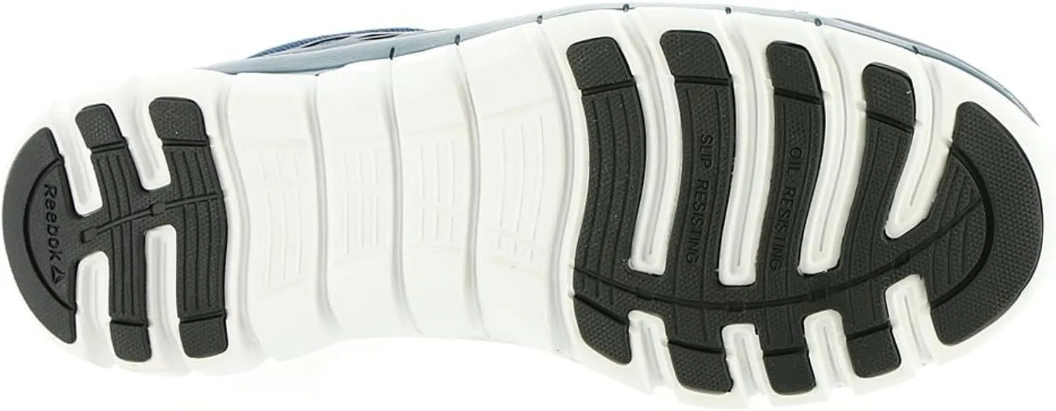 Reebok Work Men's Athletic Steel Shoe White RB4443 Sublite Work Safety Toe