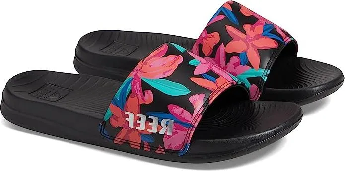 Reef Women's One Slide Tropicana – Comfortable, Waterproof, Slip-On Sandals