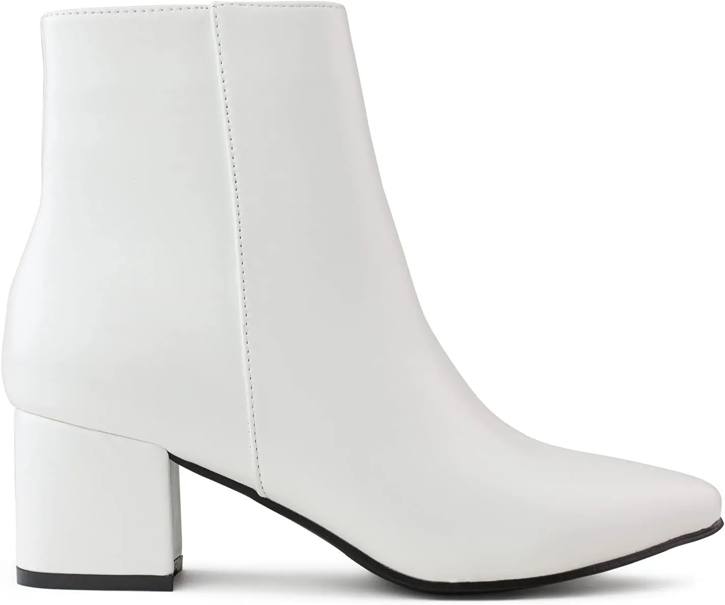 RF ROOM OF FASHION Women's Dressy Block Heel Ankle Boots