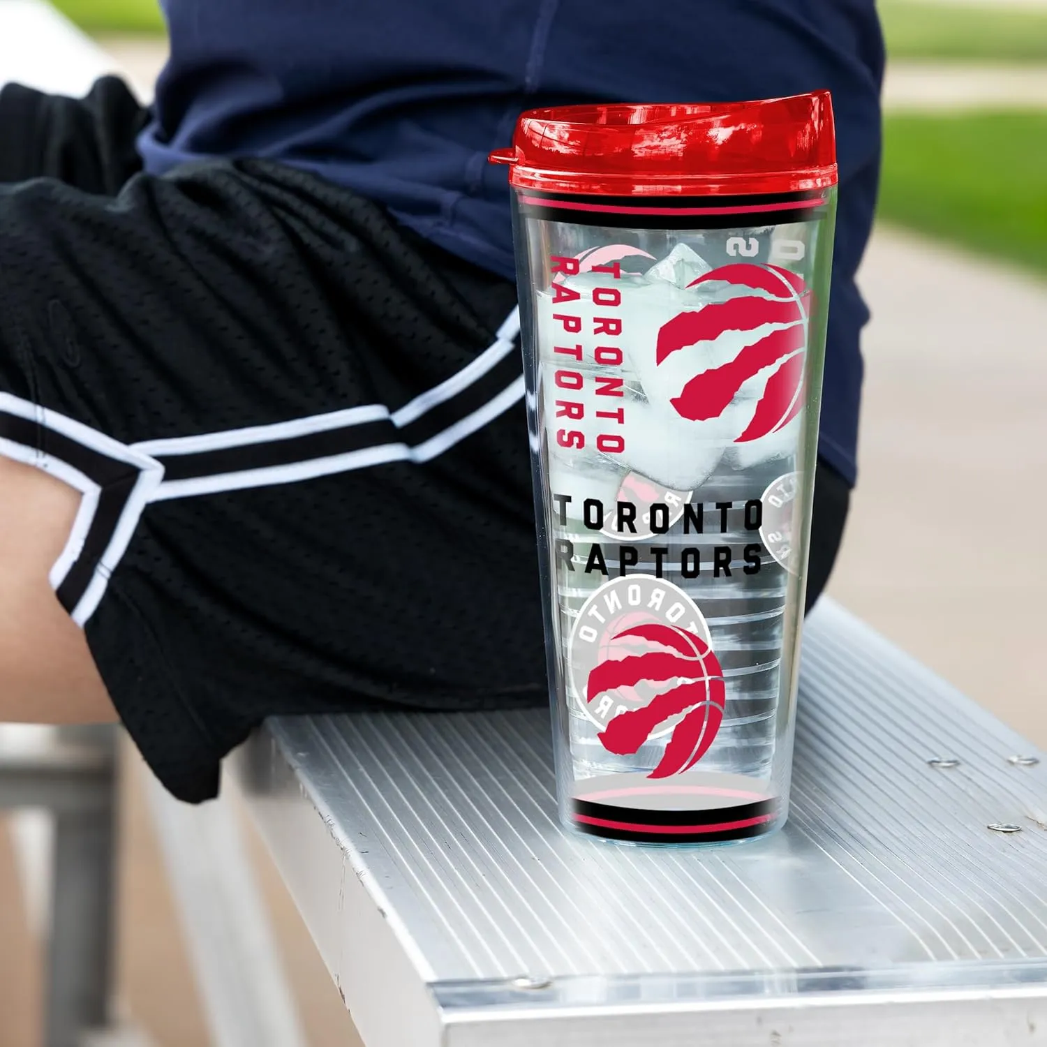 Rico Industries NBA Basketball Mayhem Double Wall 20oz Tritan Tumbler
