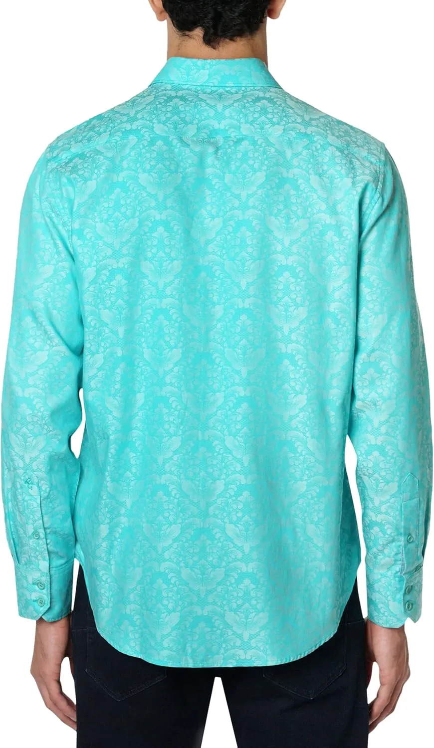 Robert Graham Men's Bayview Long Sleeve Woven Button Down Shirt