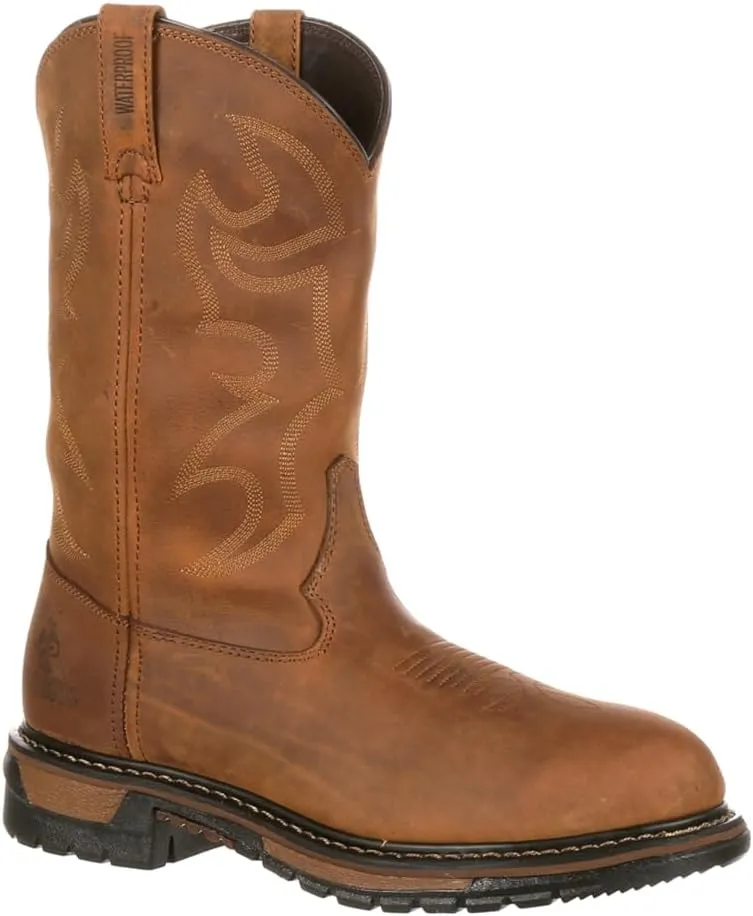 ROCKY Original Ride Branson Roper Waterproof Western Boots