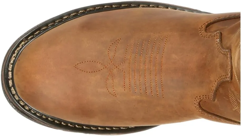 ROCKY Original Ride Branson Roper Waterproof Western Boots