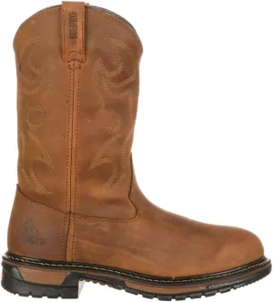 ROCKY Original Ride Branson Roper Waterproof Western Boots