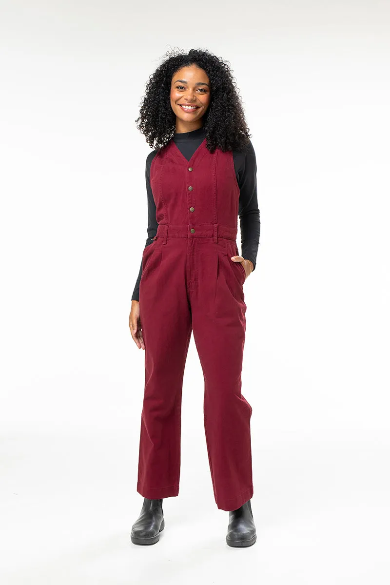 Roper Suit - Burgundy