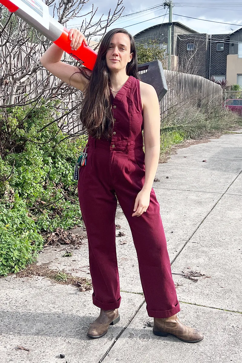 Roper Suit - Burgundy