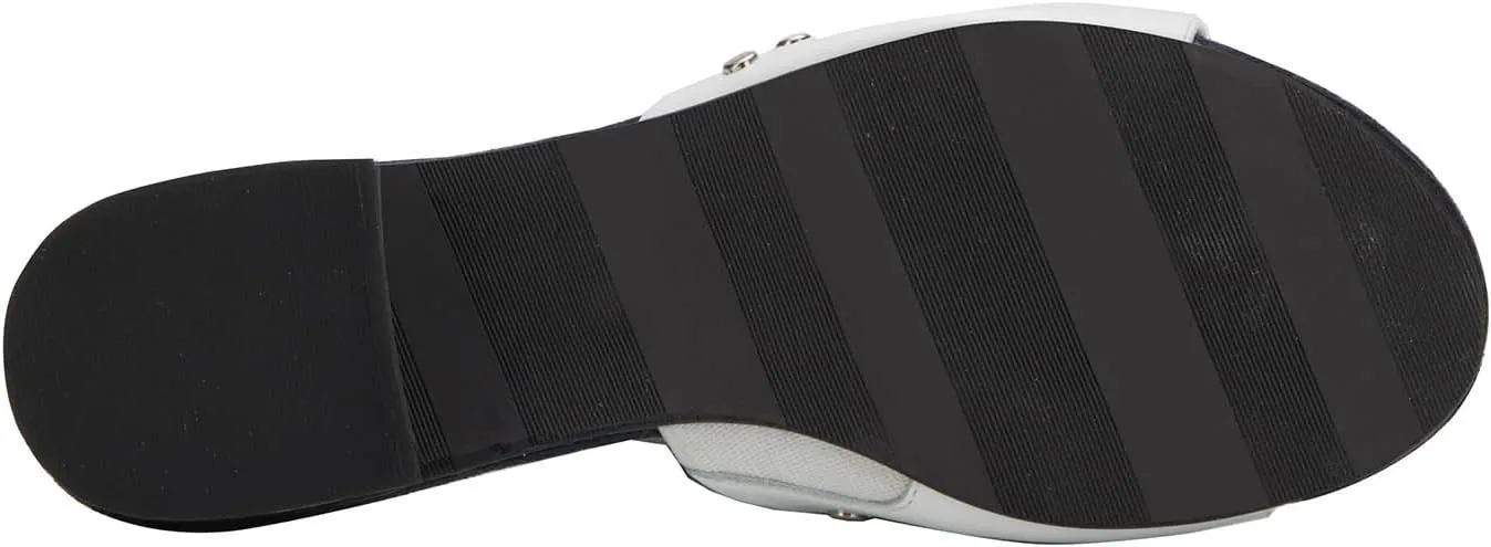 Ros Hommerson Women's BIZZY Comfortable & Supportive Leather Slip-On Sandal