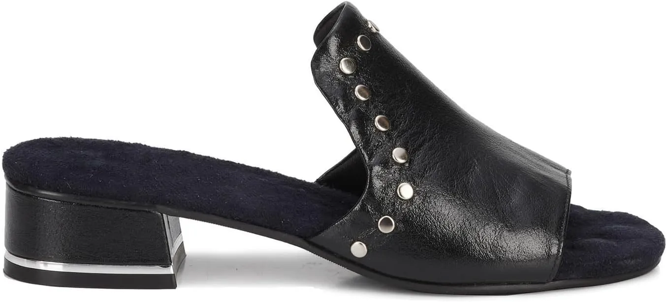 Ros Hommerson Women's BIZZY Comfortable & Supportive Leather Slip-On Sandal