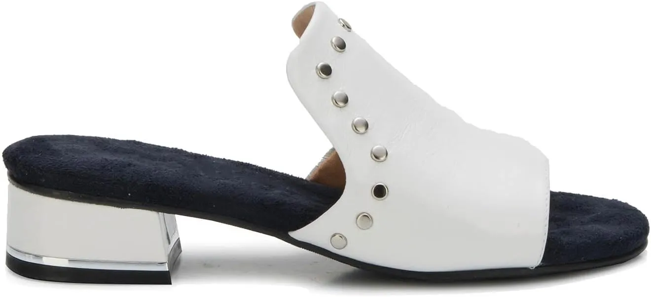 Ros Hommerson Women's BIZZY Comfortable & Supportive Leather Slip-On Sandal