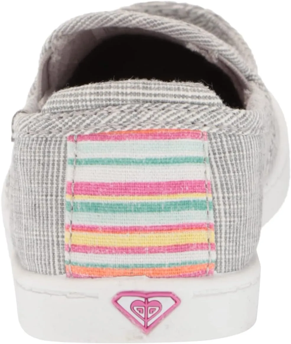 Roxy Girls Minnow Slip on Sneaker Shoe