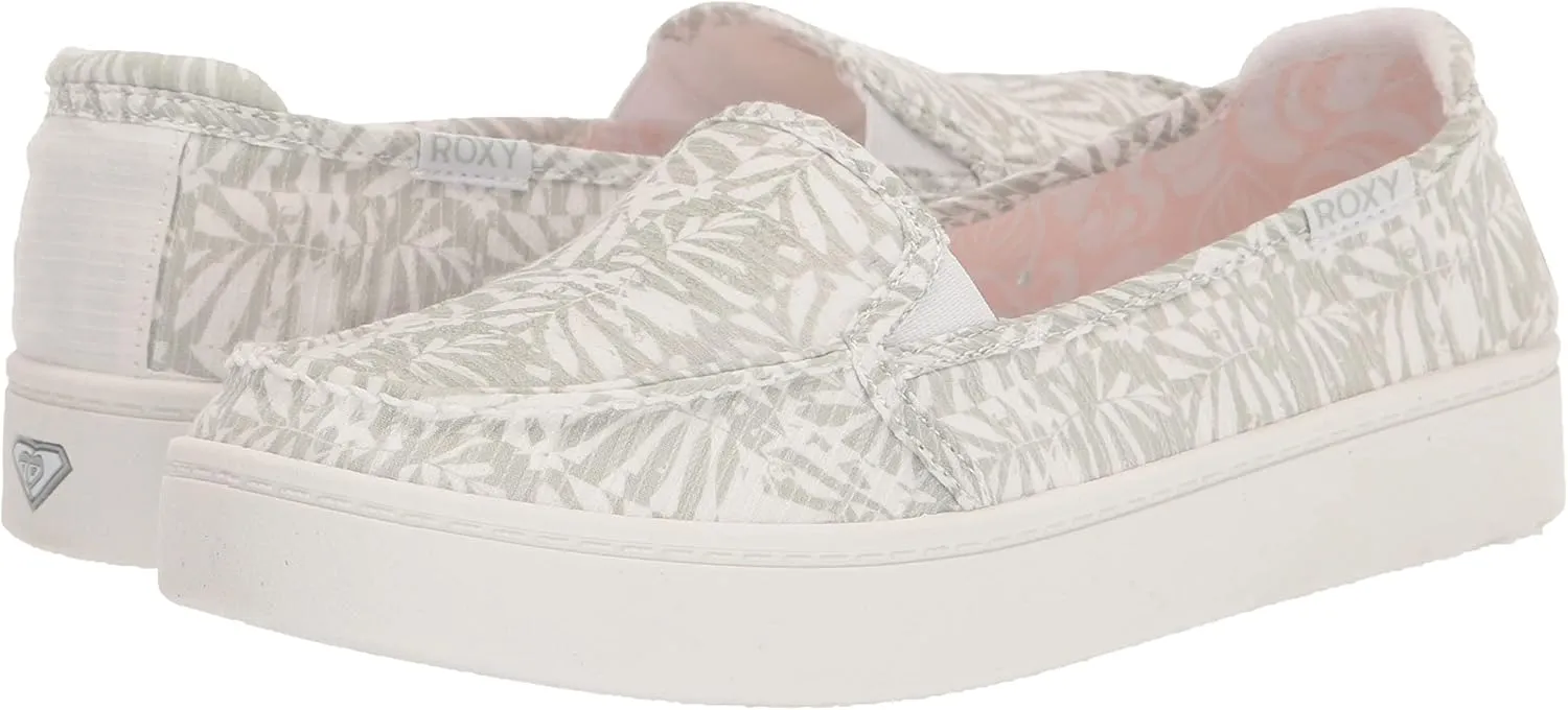 Roxy Women's Minnow Plus Slip on Shoe Sneaker